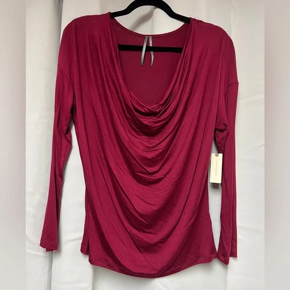 Long Sleeve Loose Neckline Anthropologie Top - Picture 2 of 6